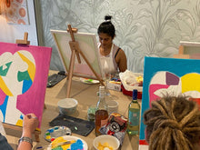 Load image into Gallery viewer, Paint your Partner Picasso Style - SATURDAY 12th February - 6pm - UpVibes Paint &amp; Sip Art Studio
