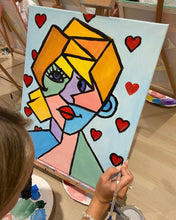 Load image into Gallery viewer, Picasso - SUNDAY 27th November - 3pm - UpVibes Paint &amp; Sip Art Studio
